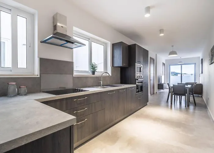 公寓 New Modern 1 Bedroom Penthouse